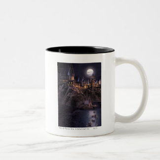 Harry Potter Castle | Großer See bis Hogwarts Zweifarbige Tasse