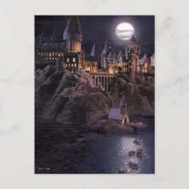 Harry Potter-Castle | großer See zu Hogwarts Postkarte