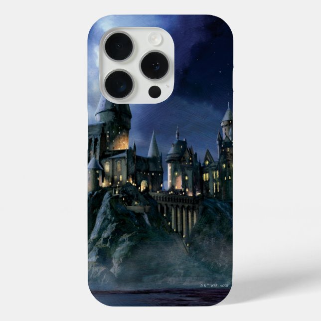 Harry Potter Castle Moonlit Hogwarts Case-Mate iPhone Hülle (Rückseite)