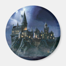Harry Potter Castle Moonlit Hogwarts Magnet