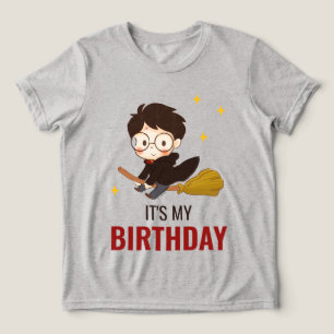 HARRY POTTER™ Charakter Magischer Geburtstagsbogen Tri-Blend Shirt