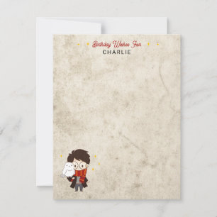 HARRY POTTER™ Charakter Magischer Pfeil Geburtstag Dankeskarte