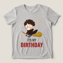 HARRY POTTER™ Charakter Magischer Pfeil Geburtstag Tri-Blend Shirt