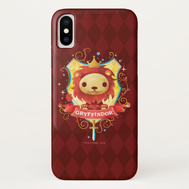Harry Potter| Charmantes GRYFFINDOR™ Wappen Case-Mate iPhone Hülle (Rückseite)