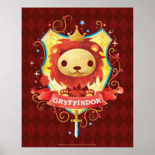 Harry Potter Charmantes GRYFFINDOR™ Wappen Poster