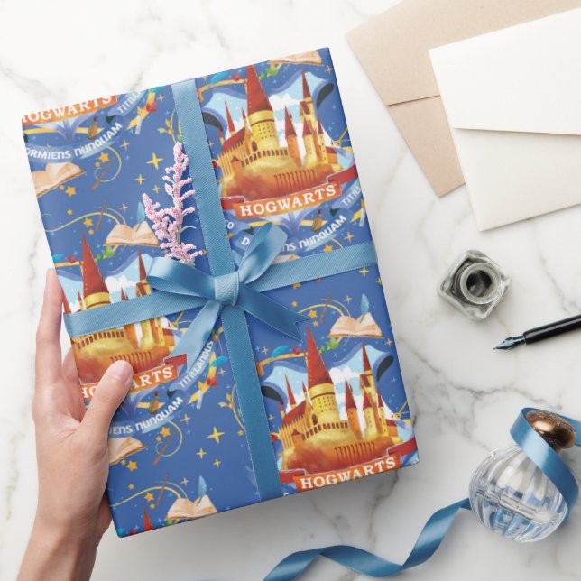 Harry Potter | Charmantes Schloss HOGWARTS™ Geschenkpapier (Schenken)
