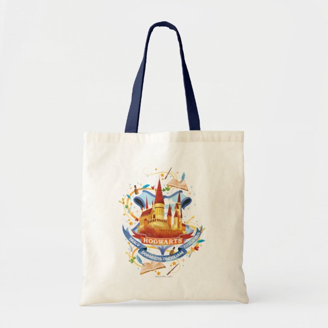 Harry Potter | Charmantes Schloss HOGWARTS™ Tragetasche (Vorne)