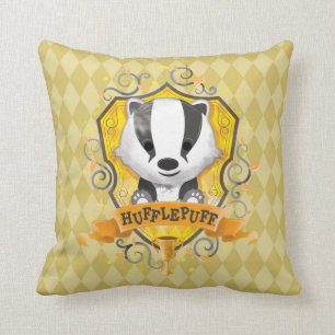 Harry Potter Charming HUFFLEPUFF™ Wappen Kissen