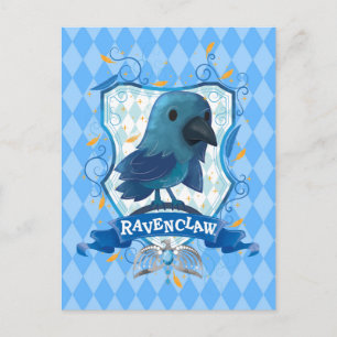 Harry Potter   Charming RAVENCLAW™ Wappen Postkarte