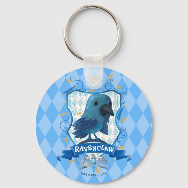 Harry Potter | Charming RAVENCLAW™ Wappen Schlüsselanhänger (Vorderseite)