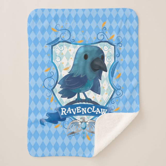 Harry Potter | Charming RAVENCLAW™ Wappen Sherpadecke (Vorderseite)