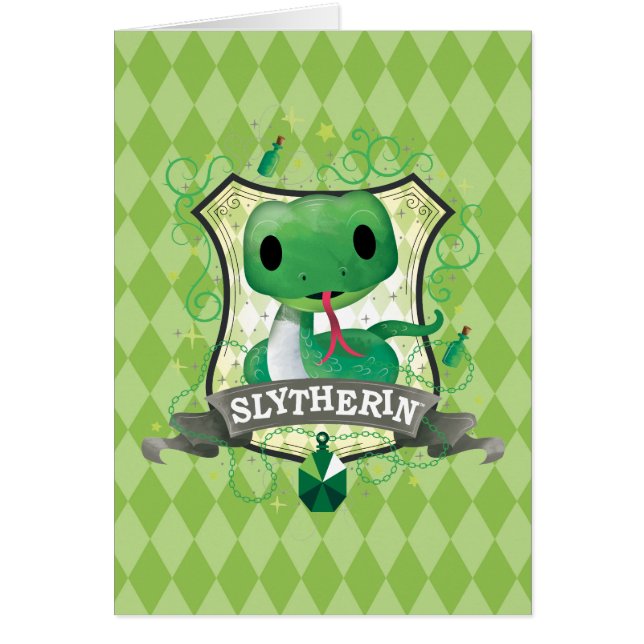Harry Potter | Charming SLYTHERIN™ Wappen (Vorne)