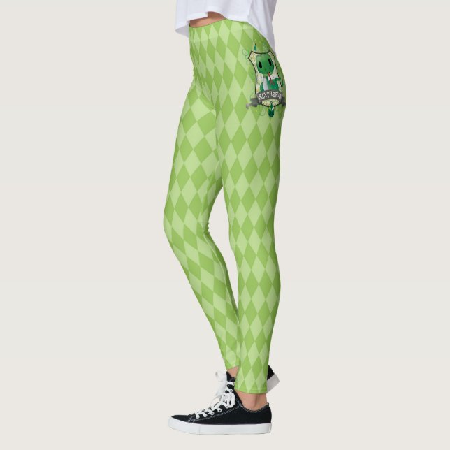 Harry Potter | Charming SLYTHERIN™ Wappen Leggings (Links)