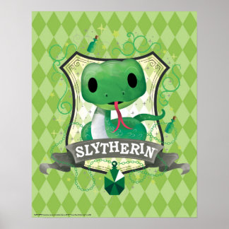 Harry Potter | Charming SLYTHERIN™ Wappen Poster