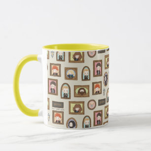HARRY POTTER™ Chibi Bilderrahmen Muster Tasse