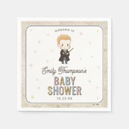 Harry Potter Chibi Draco Malfoy Zauberer Babyparty Serviette