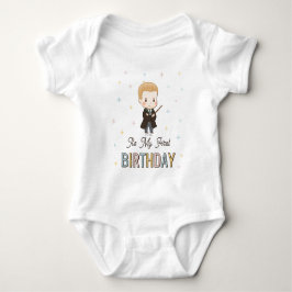Harry Potter Chibi Draco Malfoy Zauberer Geburtsta Baby Strampler