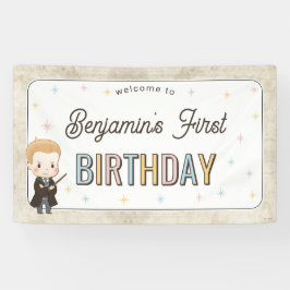 Harry Potter Chibi Draco Malfoy Zauberer Geburtsta Banner