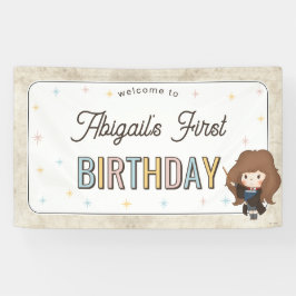 Harry Potter Chibi Hermine Zauberer Geburtstag Banner