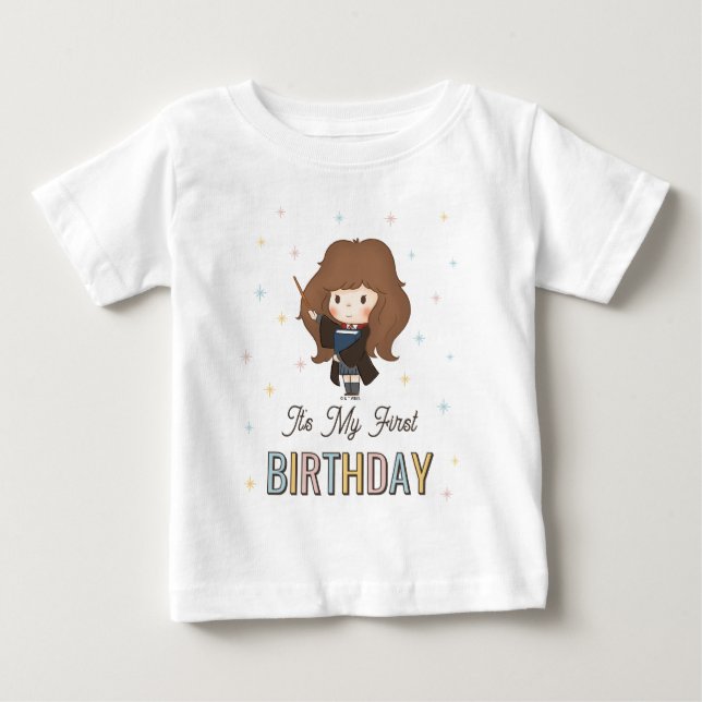 Harry Potter Chibi Hermione Wizard Birthday Baby T-shirt (Vorderseite)