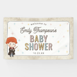 Harry Potter Chibi Ron Weasley Zauberer Babyparty Banner