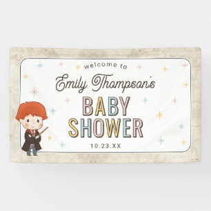 Harry Potter Chibi Ron Weasley Zauberer Babyparty Banner