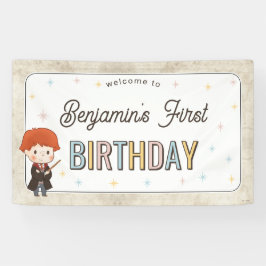 Harry Potter Chibi Ron Weasley Zauberer Geburtstag Banner