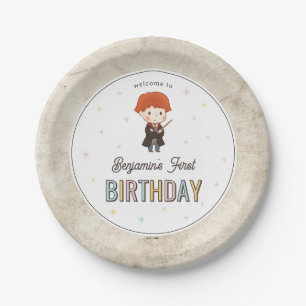 Harry Potter Chibi Ron Weasley Zauberer Geburtstag Pappteller
