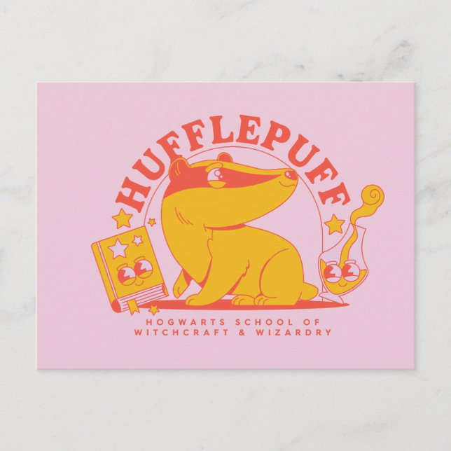 HARRY POTTER™ | Cute HUFFLEPUFF™ Postkarte (Vorderseite)
