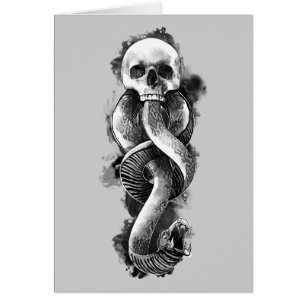 Harry Potter Dark Mark Watercolor