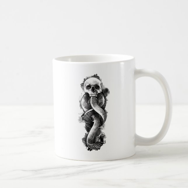 Harry Potter | Dark Mark Watercolor Kaffeetasse (Rechts)