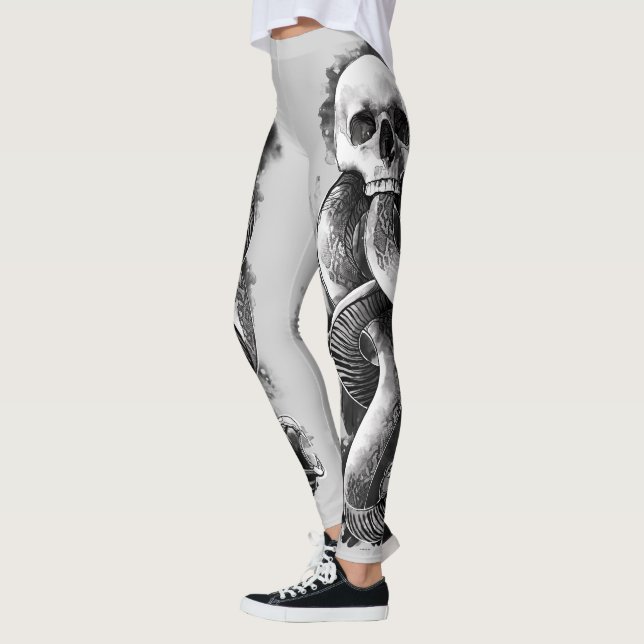 Harry Potter | Dark Mark Watercolor Leggings (Links)