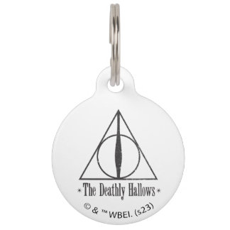 Harry Potter | Das Emblem der Toten Galgen Haustiermarke