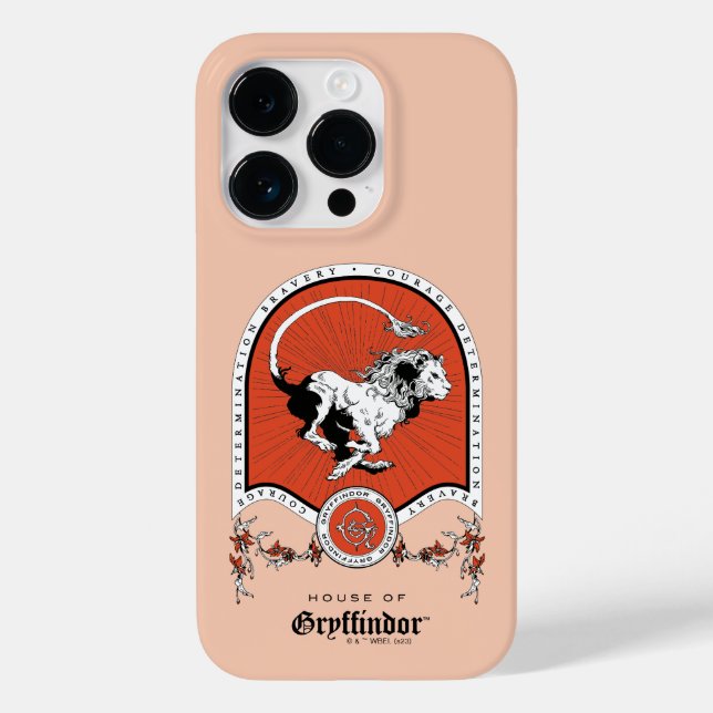 HARRY POTTER™ | Delicate Sketch GRYFFINDOR™ Wappen Case-Mate iPhone Hülle (Rückseite)