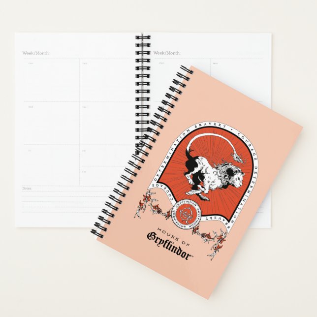 HARRY POTTER™ | Delicate Sketch GRYFFINDOR™ Wappen Planer (Anzeige)