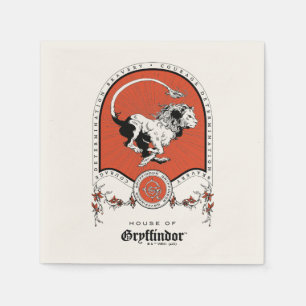 HARRY POTTER™   Delicate Sketch GRYFFINDOR™ Wappen Serviette
