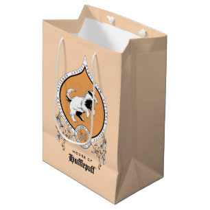 HARRY POTTER™ Delicate Sketch HUFFLEPUFF™ Wappen Mittlere Geschenktüte