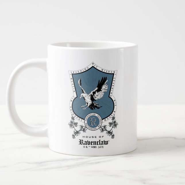 HARRY POTTER™ | Delicate Sketch RAVENCLAW™ Wappen Jumbo-Tasse (Links)