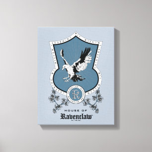 HARRY POTTER™   Delicate Sketch RAVENCLAW™ Wappen Leinwanddruck