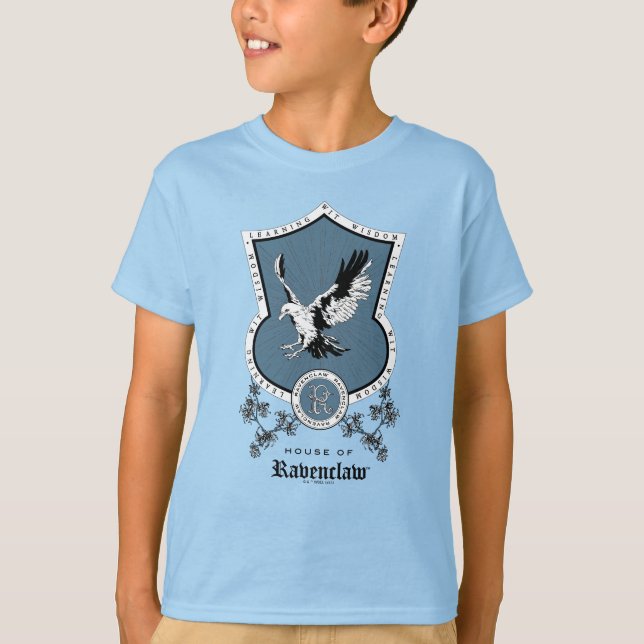 HARRY POTTER™ | Delicate Sketch RAVENCLAW™ Wappen T-Shirt (Vorderseite)