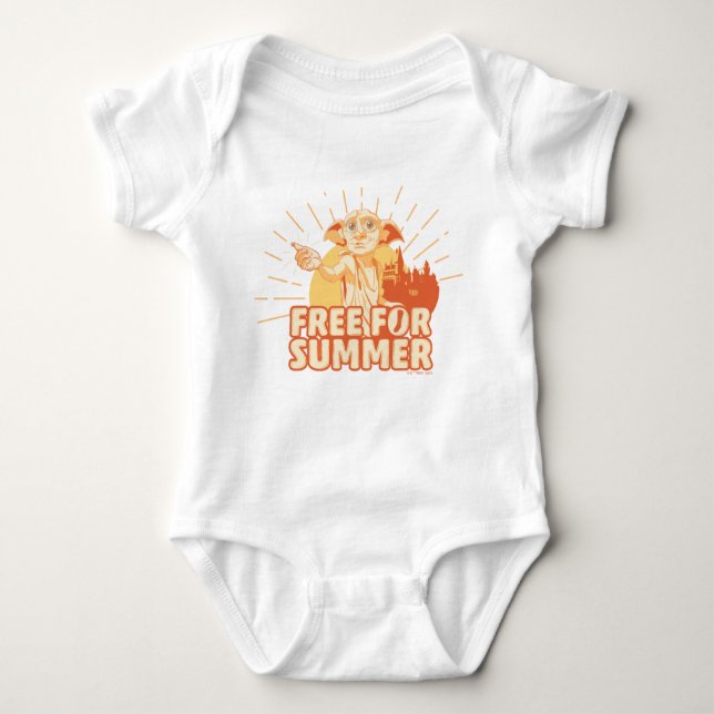 HARRY POTTER™ | Dobby Free für den Sommer Baby Strampler (Vorderseite)