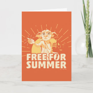 HARRY POTTER™ | Dobby Free für den Sommer Karte