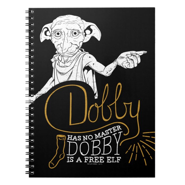 Harry Potter | Dobby hat keinen Master Notizblock (Vorderseite)