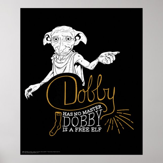 Harry Potter | Dobby hat keinen Master Poster (Vorne)