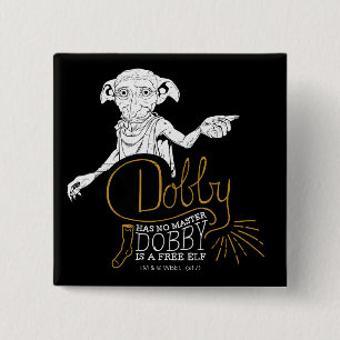 Harry Potter   Dobby Hat Keinen Meister Button