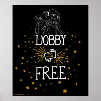 Harry Potter | Dobby ist kostenlos Poster