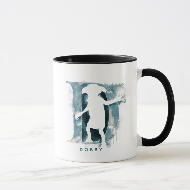 Harry Potter | Dobby-Zeichen Wasserfarbe Tasse (Rechts)