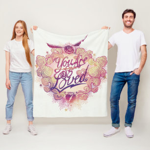 Harry Potter   Du bist so geliebt Fleecedecke