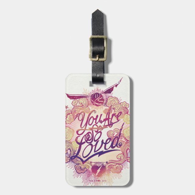 Harry Potter | Du bist so geliebt Gepäckanhänger (Vorderseite vertikal)