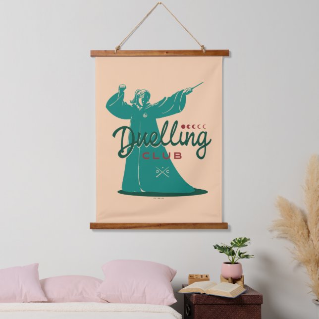 HARRY POTTER™ Dueling Club Graphic Wandteppich Mit Holzrahmen (Schlafzimmer)